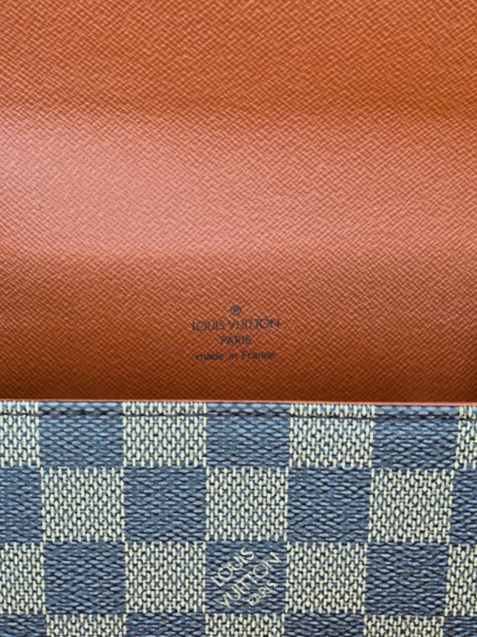 LOUIS VUITTON TRIBECA MINI BROWN DAMIER EBENE CANVAS