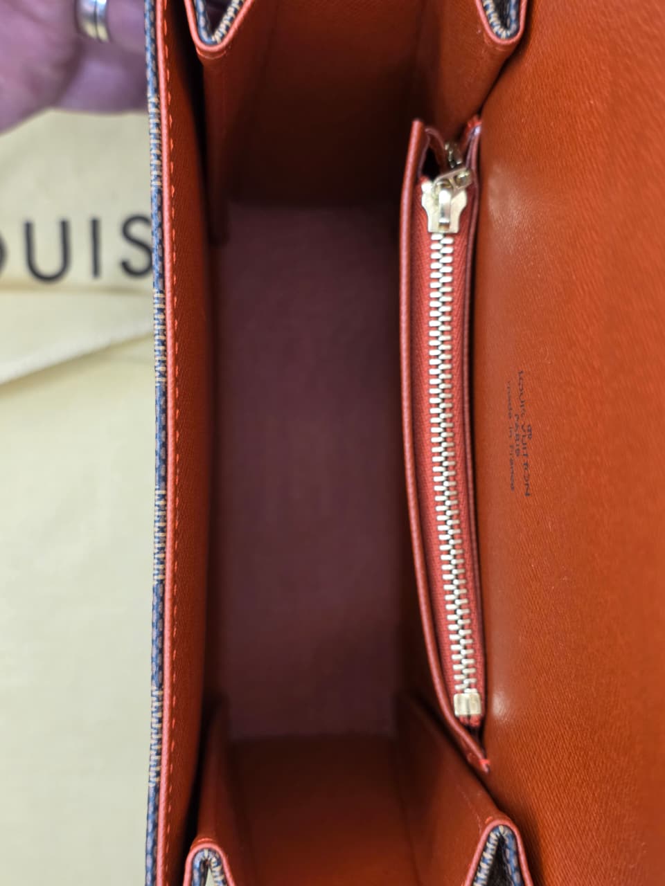 LOUIS VUITTON TRIBECA MINI BROWN DAMIER EBENE CANVAS