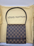 LOUIS VUITTON TRIBECA MINI BROWN DAMIER EBENE CANVAS