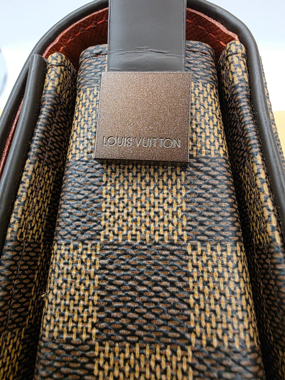 LOUIS VUITTON TRIBECA MINI BROWN DAMIER EBENE CANVAS