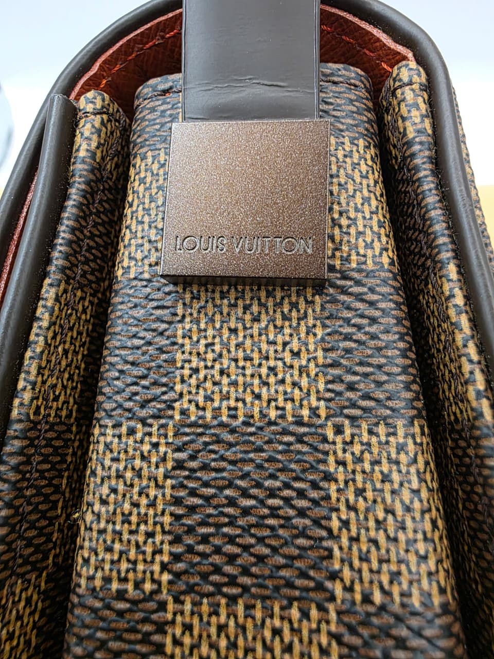 LOUIS VUITTON TRIBECA MINI BROWN DAMIER EBENE CANVAS