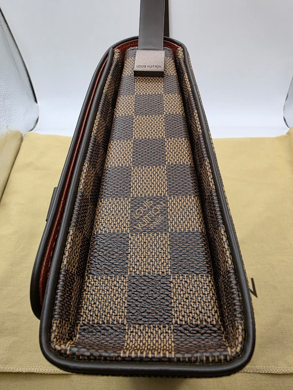 LOUIS VUITTON TRIBECA MINI BROWN DAMIER EBENE CANVAS