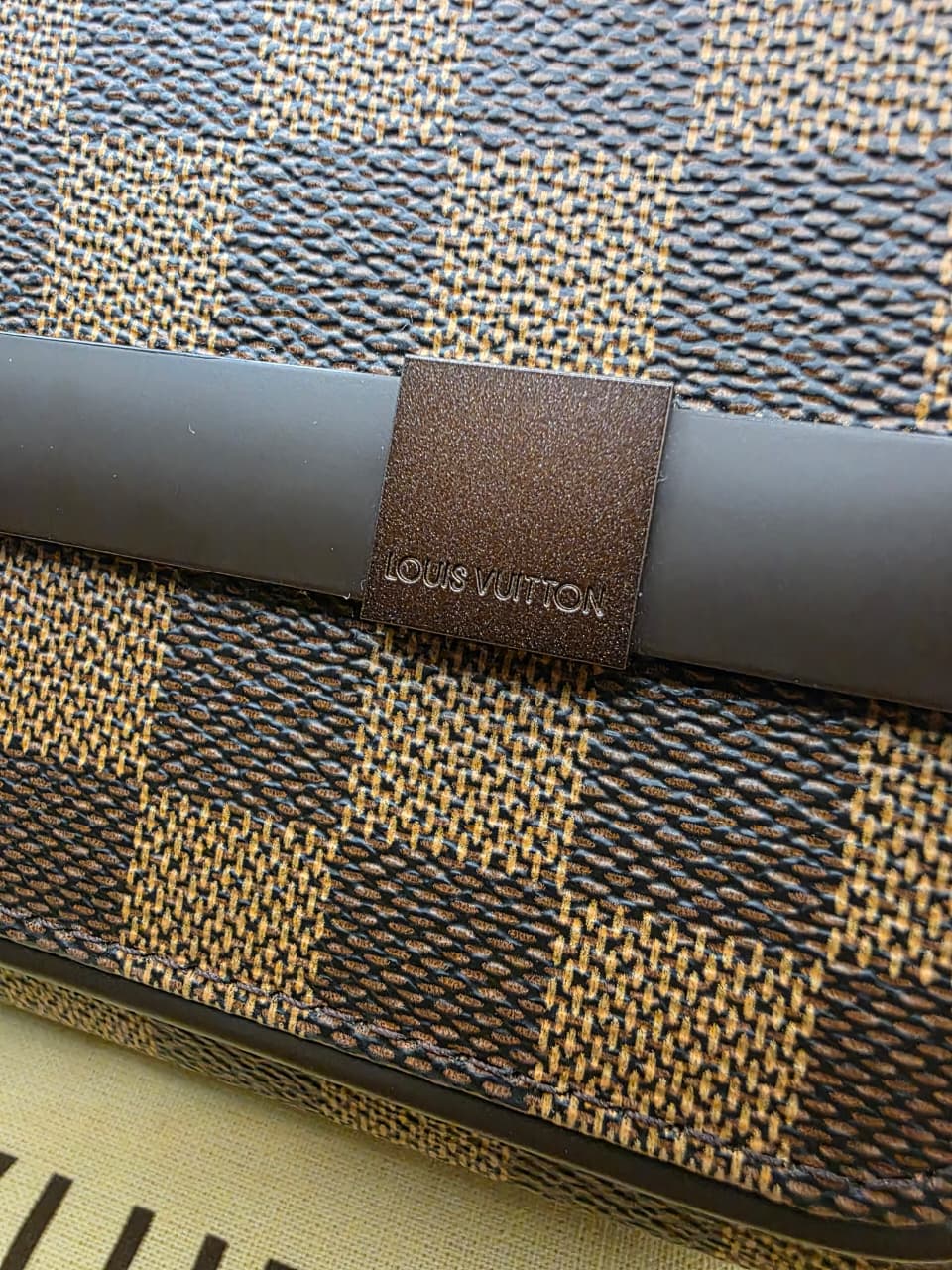 LOUIS VUITTON TRIBECA MINI BROWN DAMIER EBENE CANVAS