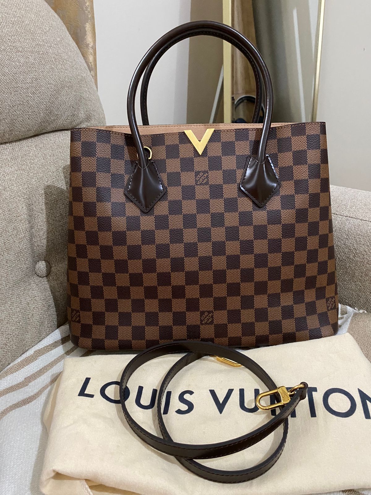 Louis Vuitton Kesington Damier Ebene
