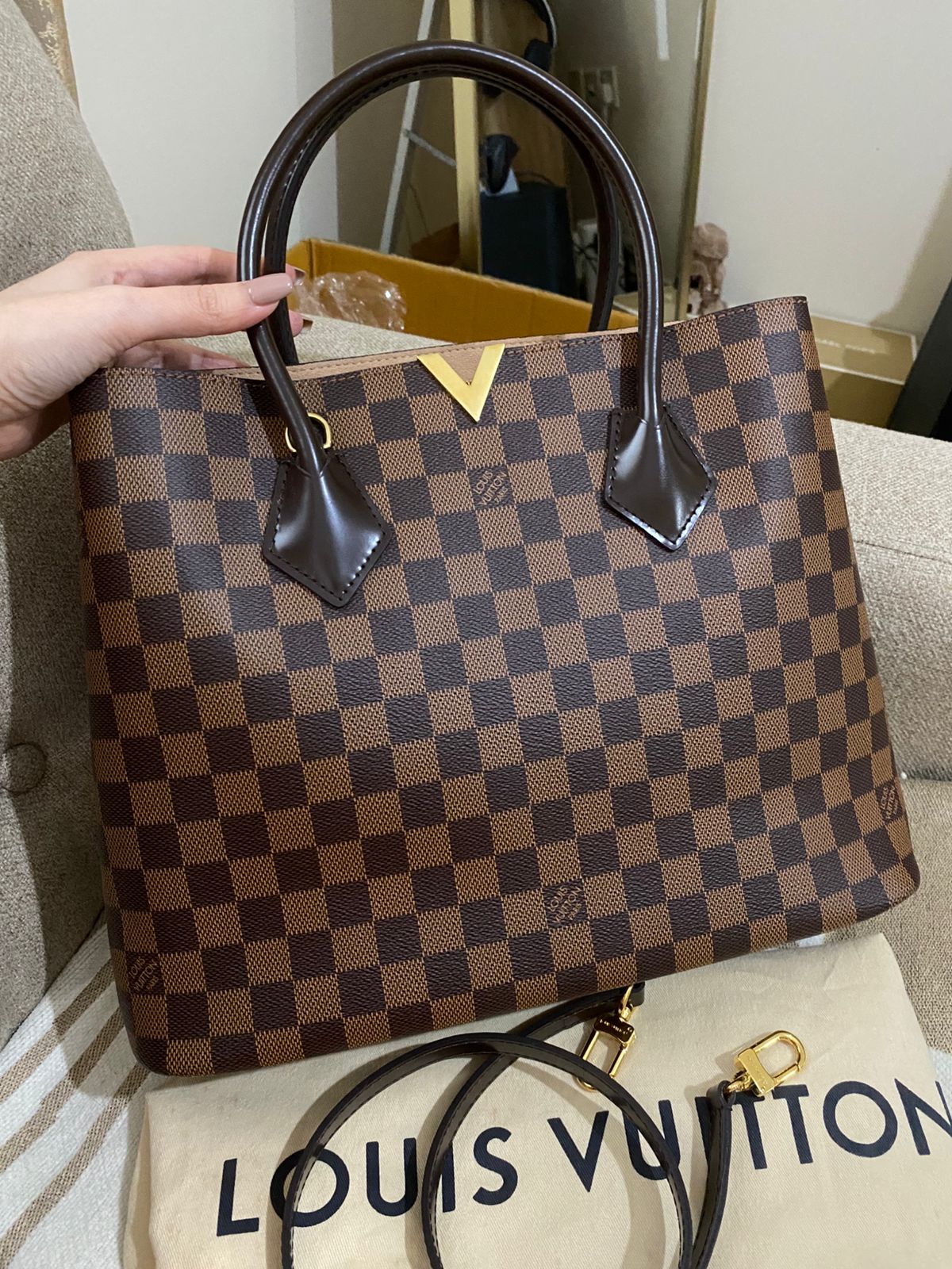 Louis Vuitton Kesington Damier Ebene