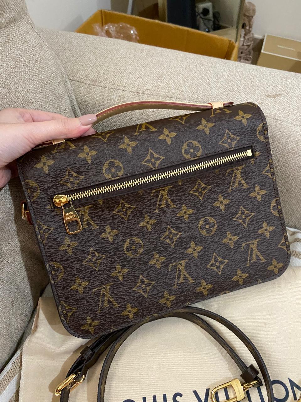 Louis Vuitton Monogram Canvas Pochette Metis