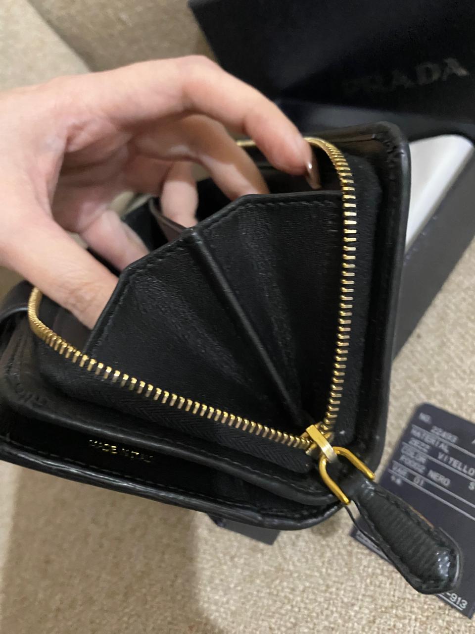 PRADA SAFFIANO BIFOLD WALLET