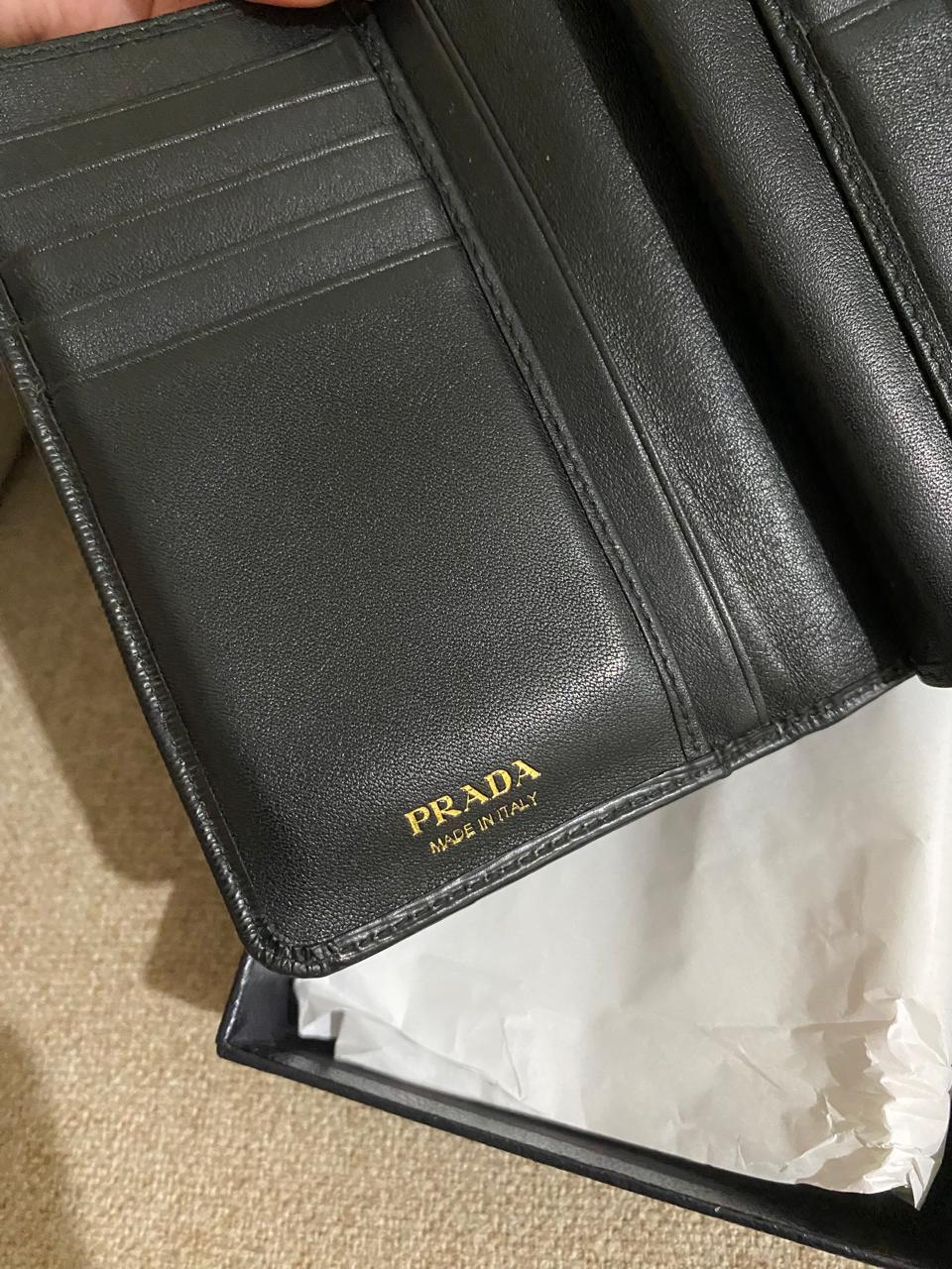 PRADA SAFFIANO BIFOLD WALLET