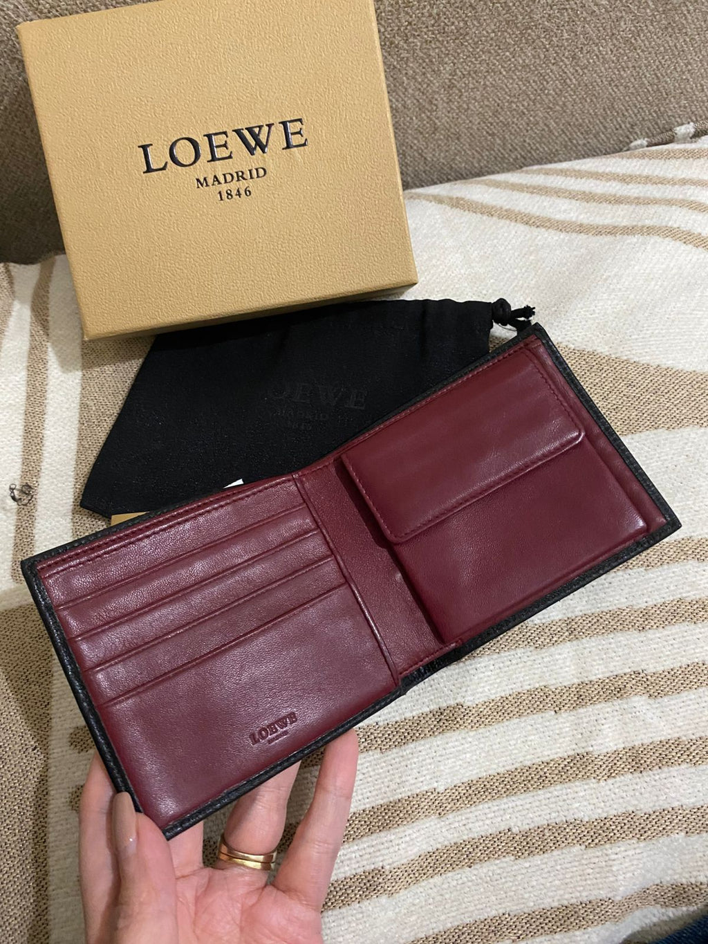 LOEWE Bi Fold Men's Wallet