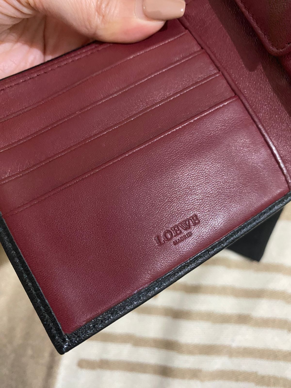 LOEWE Bi Fold Men's Wallet