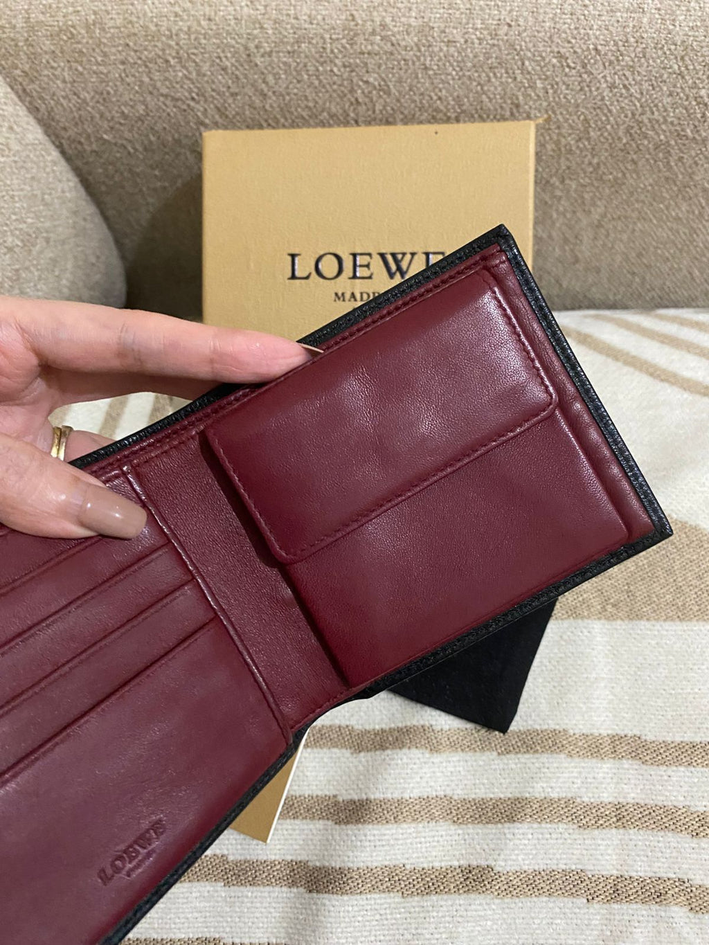 LOEWE Bi Fold Men's Wallet