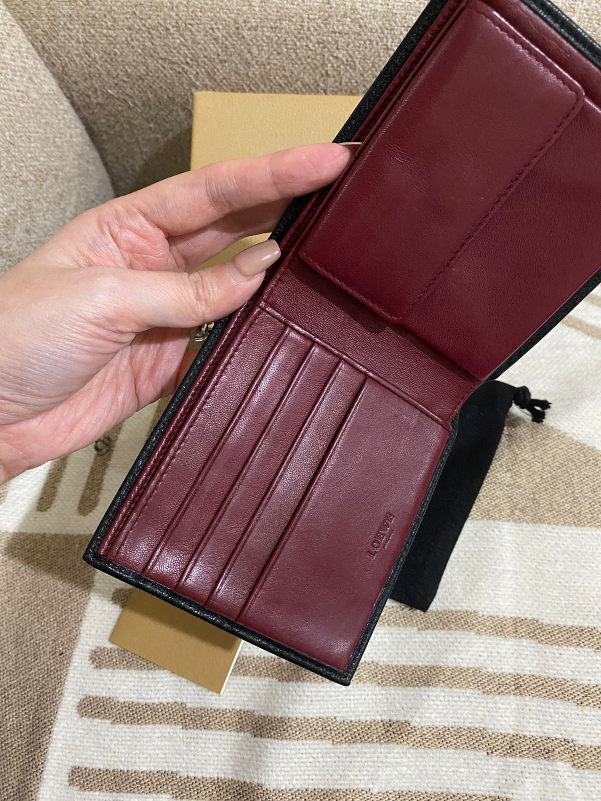 LOEWE Bi Fold Men's Wallet