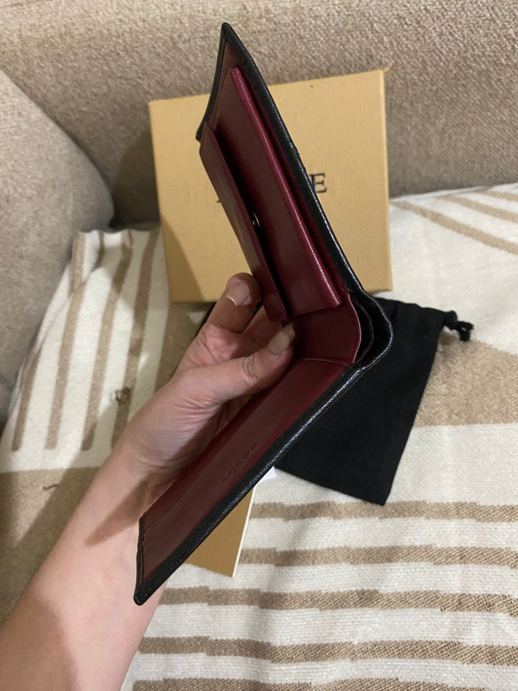 LOEWE Bi Fold Men's Wallet