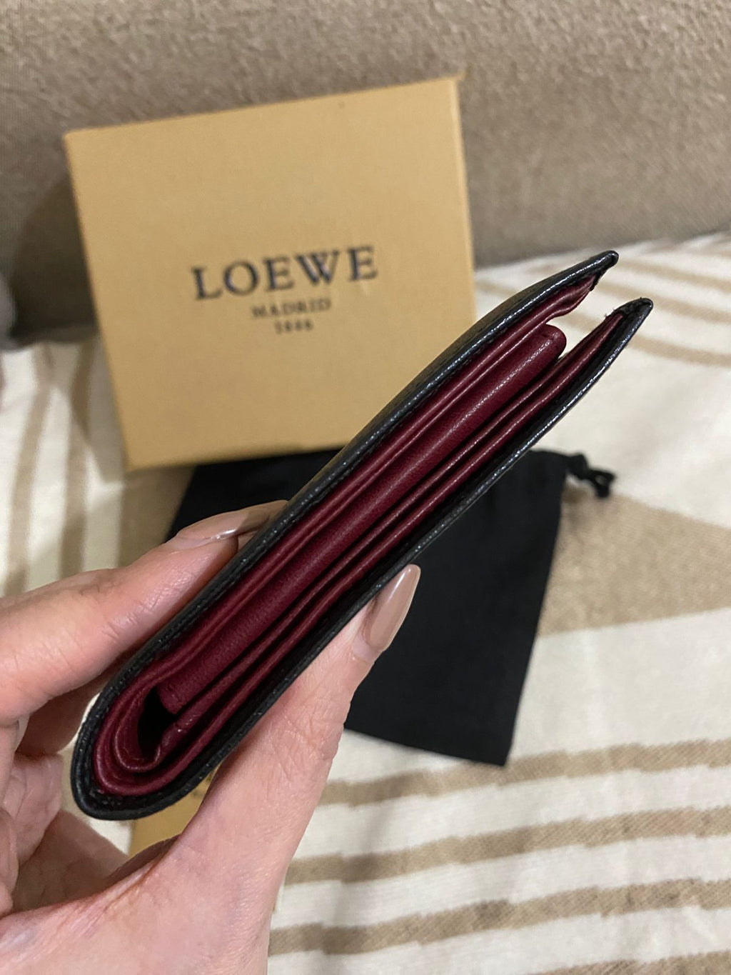 LOEWE Bi Fold Men's Wallet