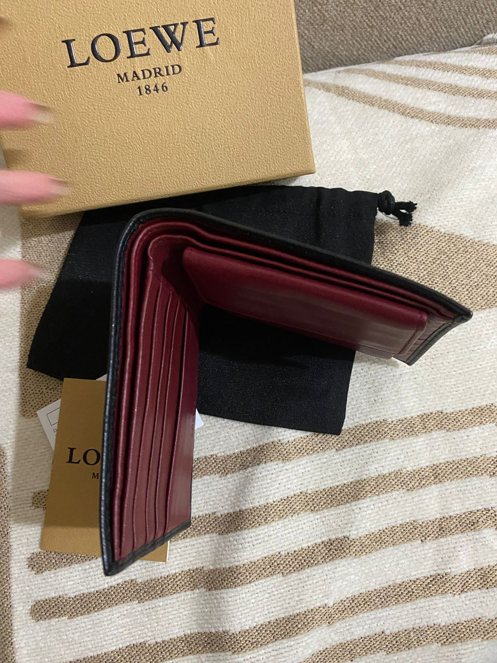 LOEWE Bi Fold Men's Wallet