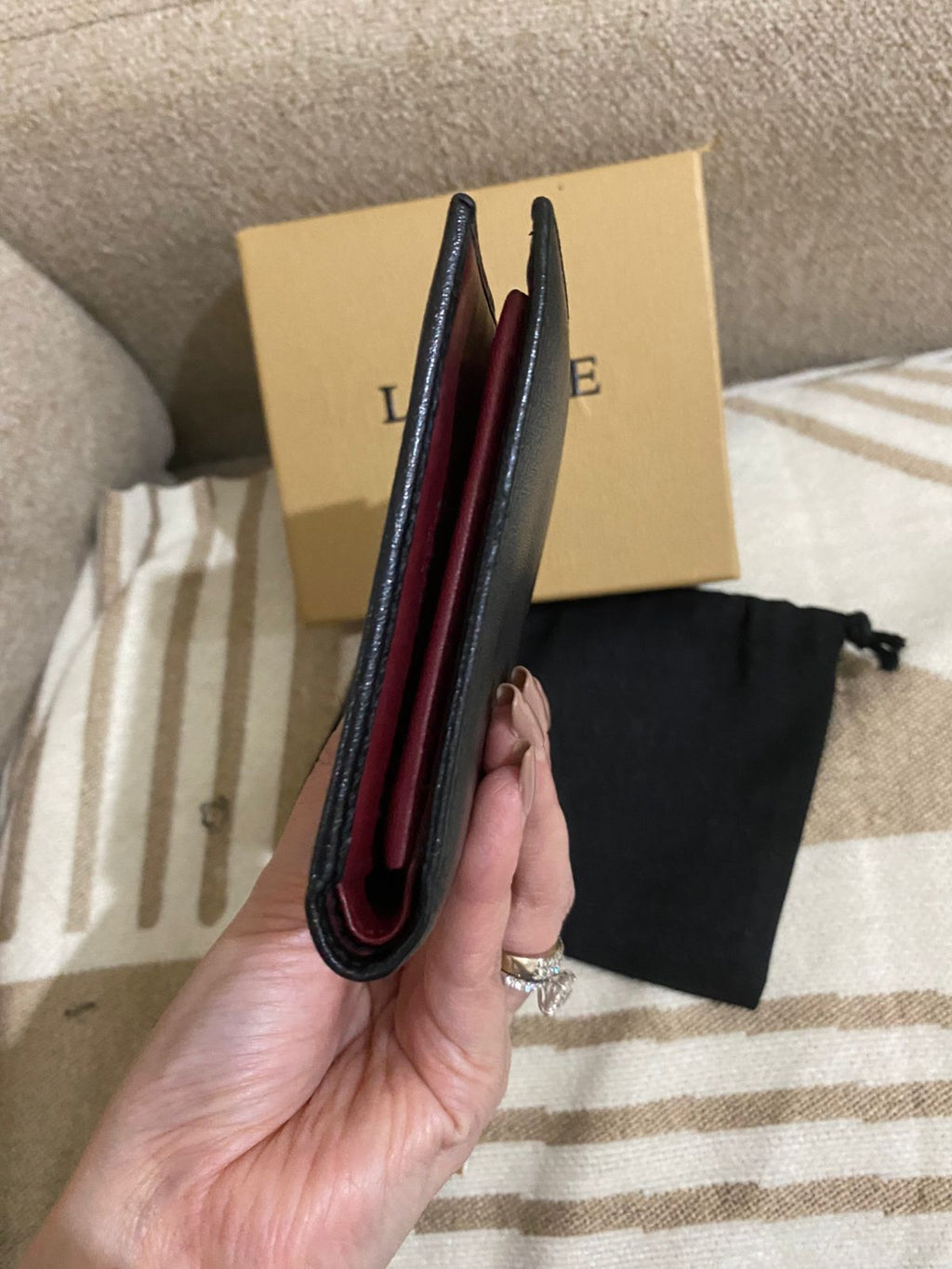 LOEWE Bi Fold Men's Wallet