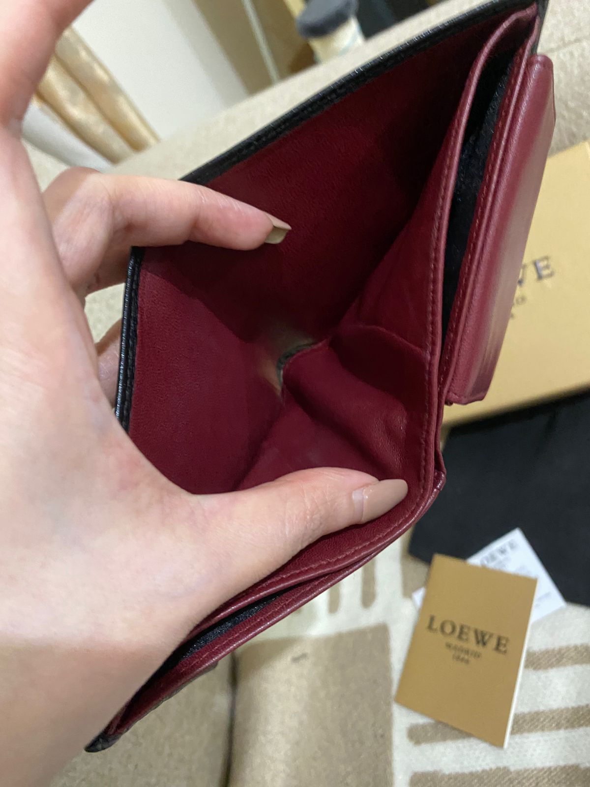 LOEWE Bi Fold Men's Wallet