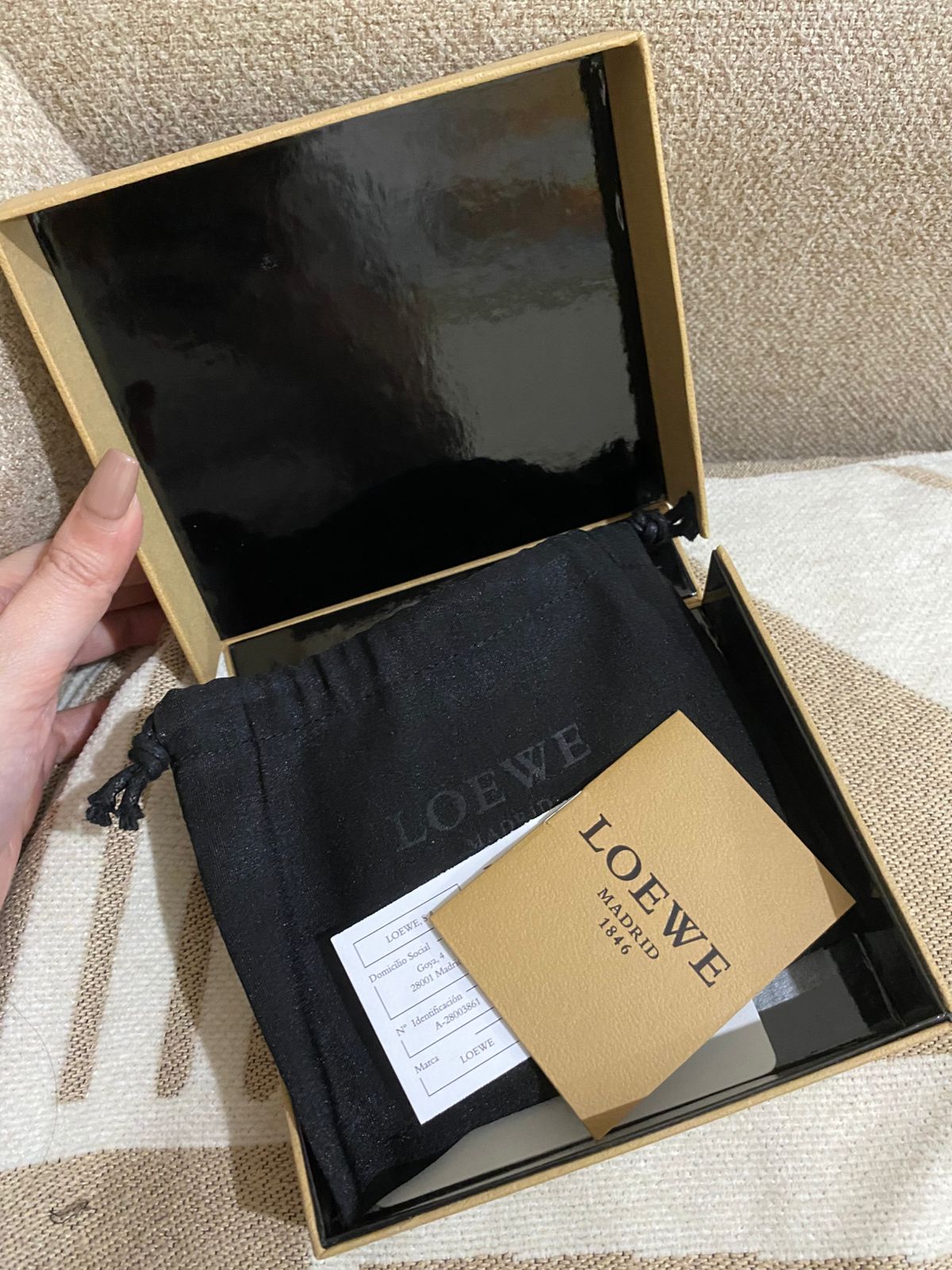 LOEWE Bi Fold Men's Wallet