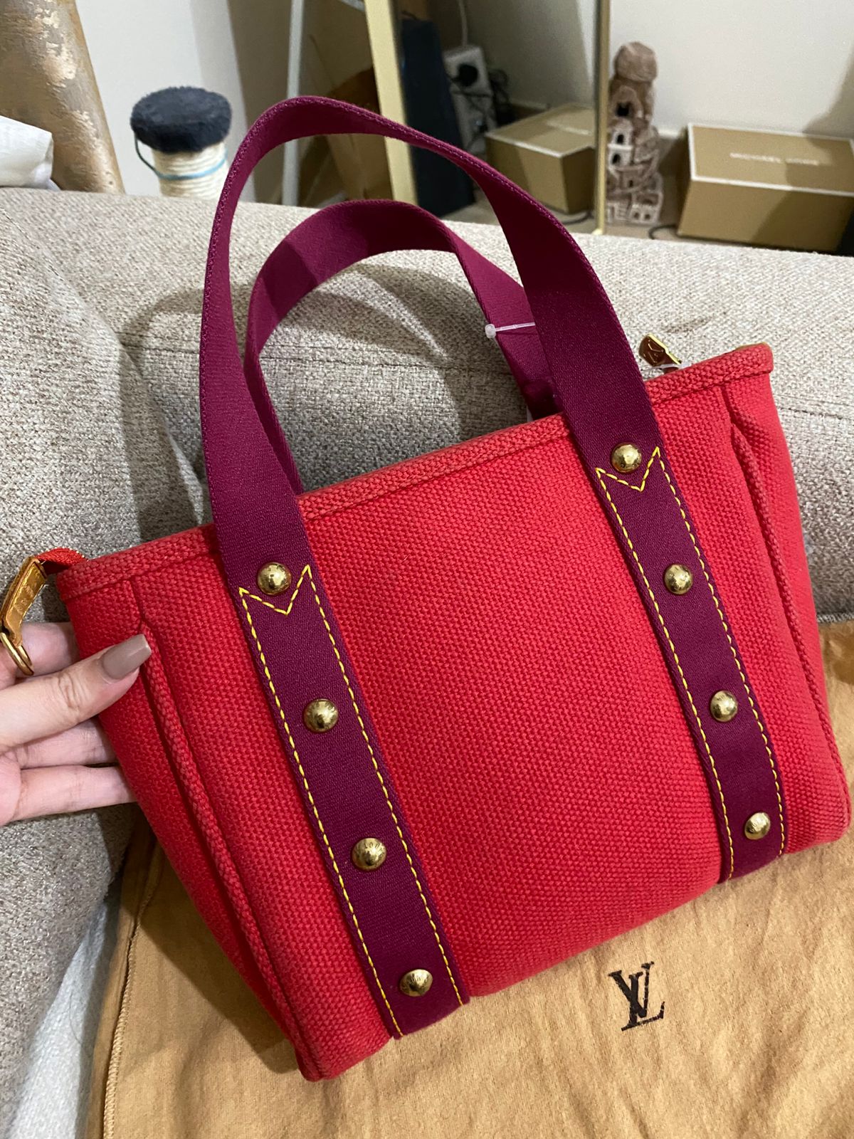 Louis Vuitton Antigua PM Tote Bag