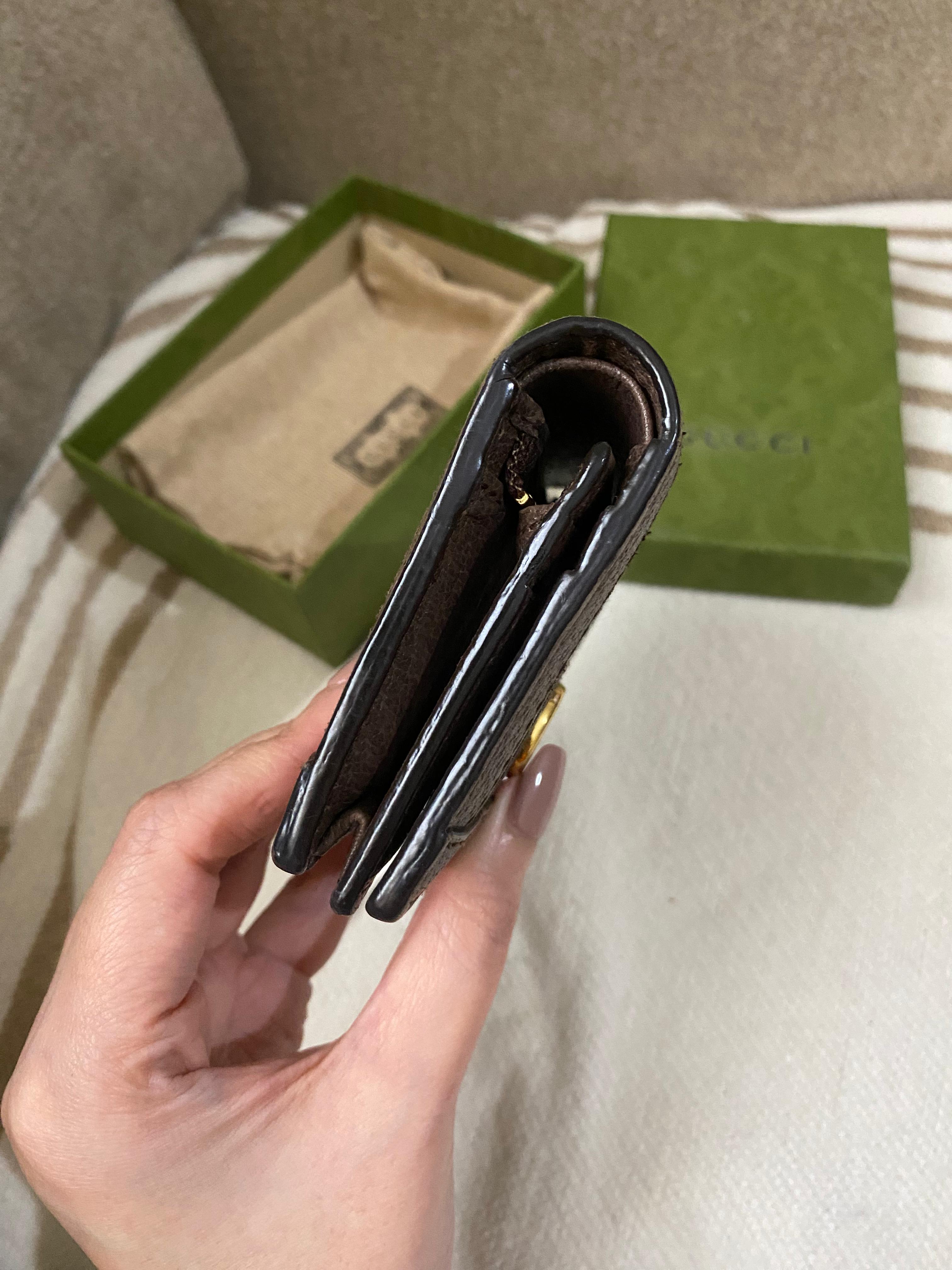 GUCCI Ophidia GG Leather Wallet