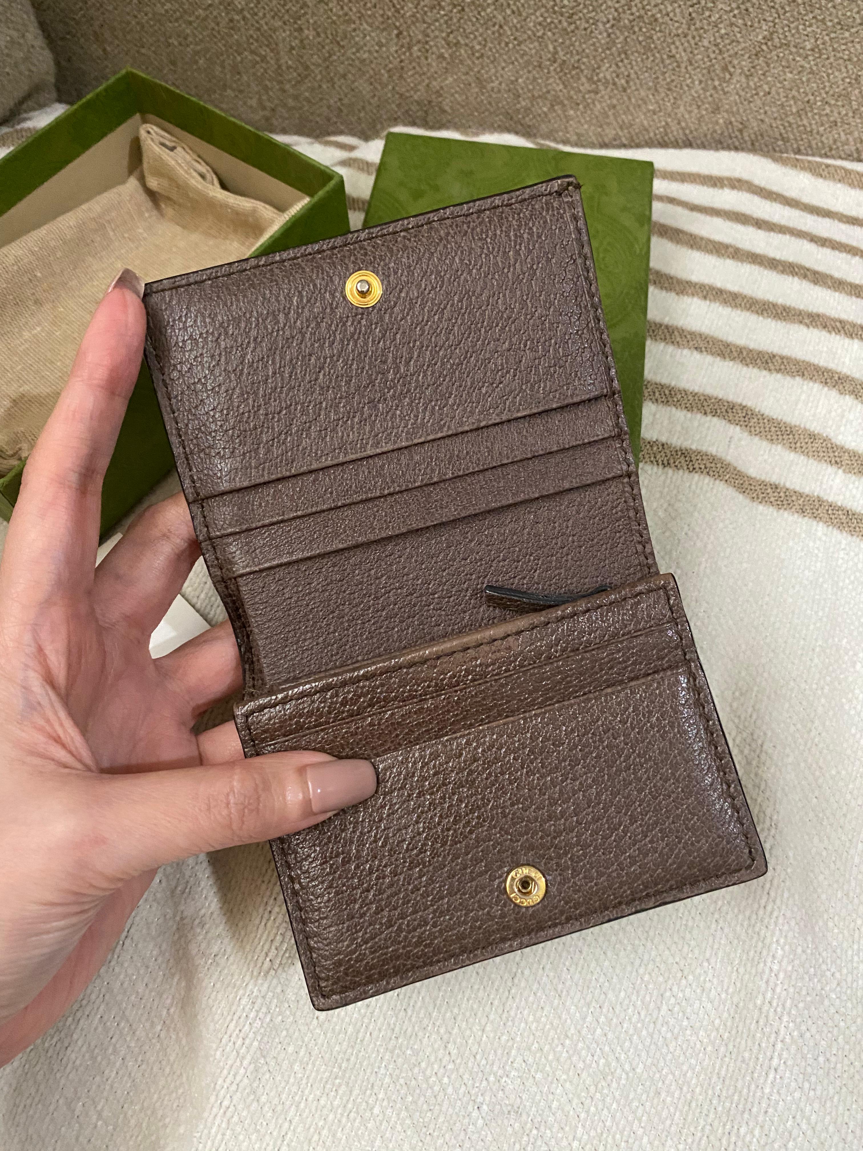 GUCCI Ophidia GG Leather Wallet