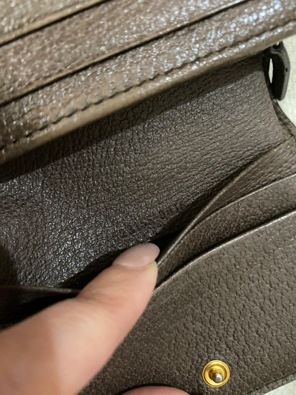 GUCCI Ophidia GG Leather Wallet