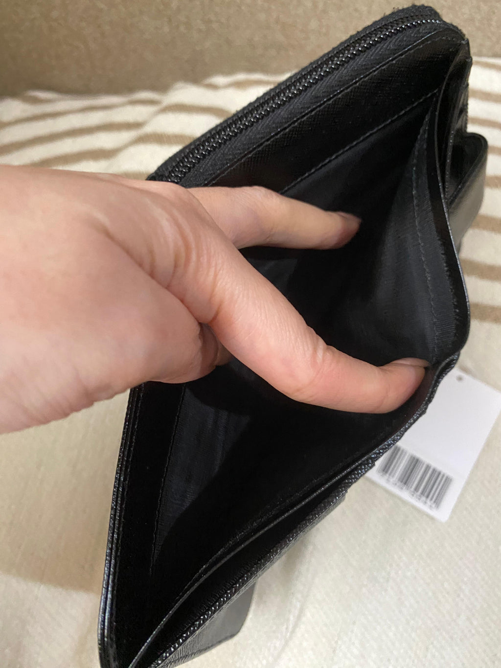 PRADA Saffiano Bi Fold medium women's wallet