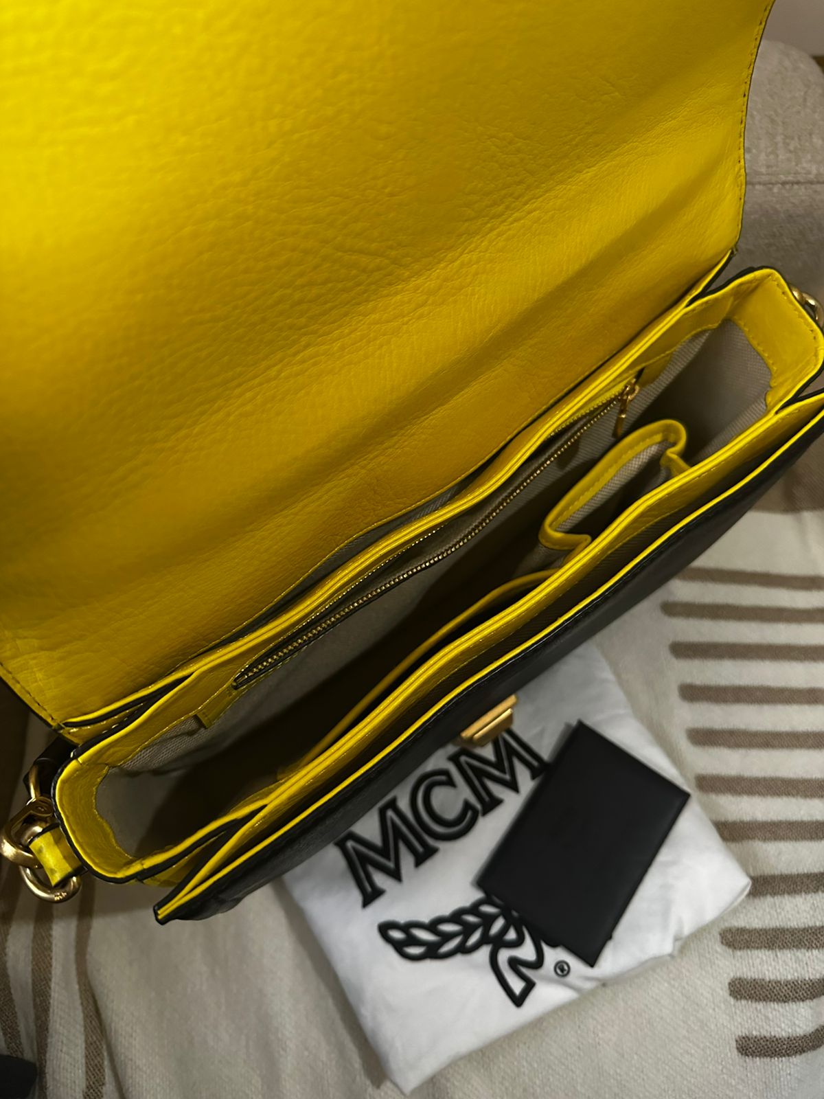 MCM Multicolor Snake Skin Little Veronica