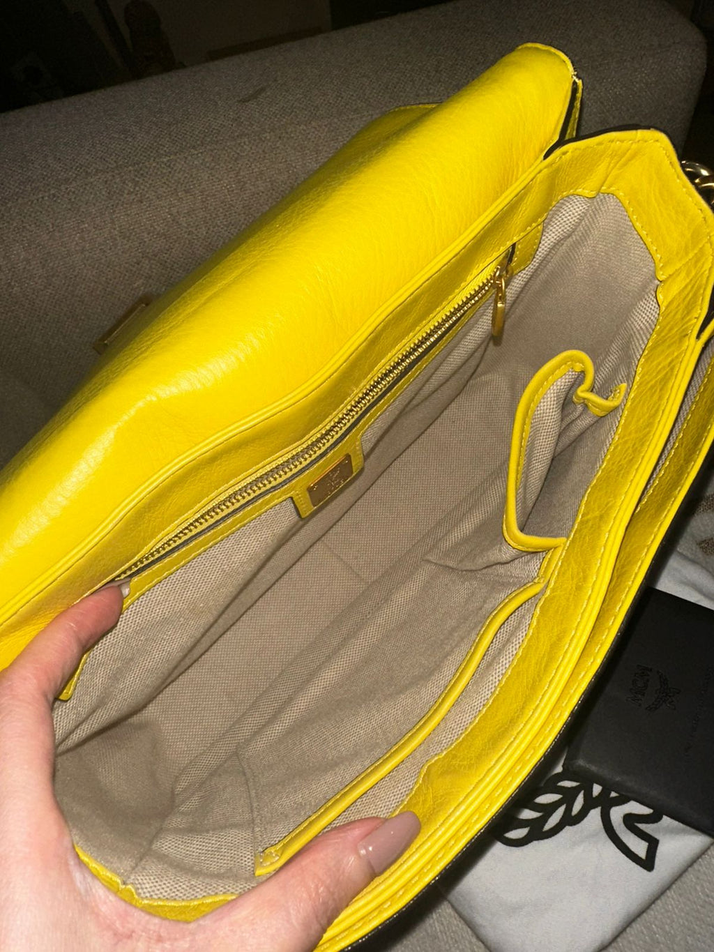 MCM Multicolor Snake Skin Little Veronica