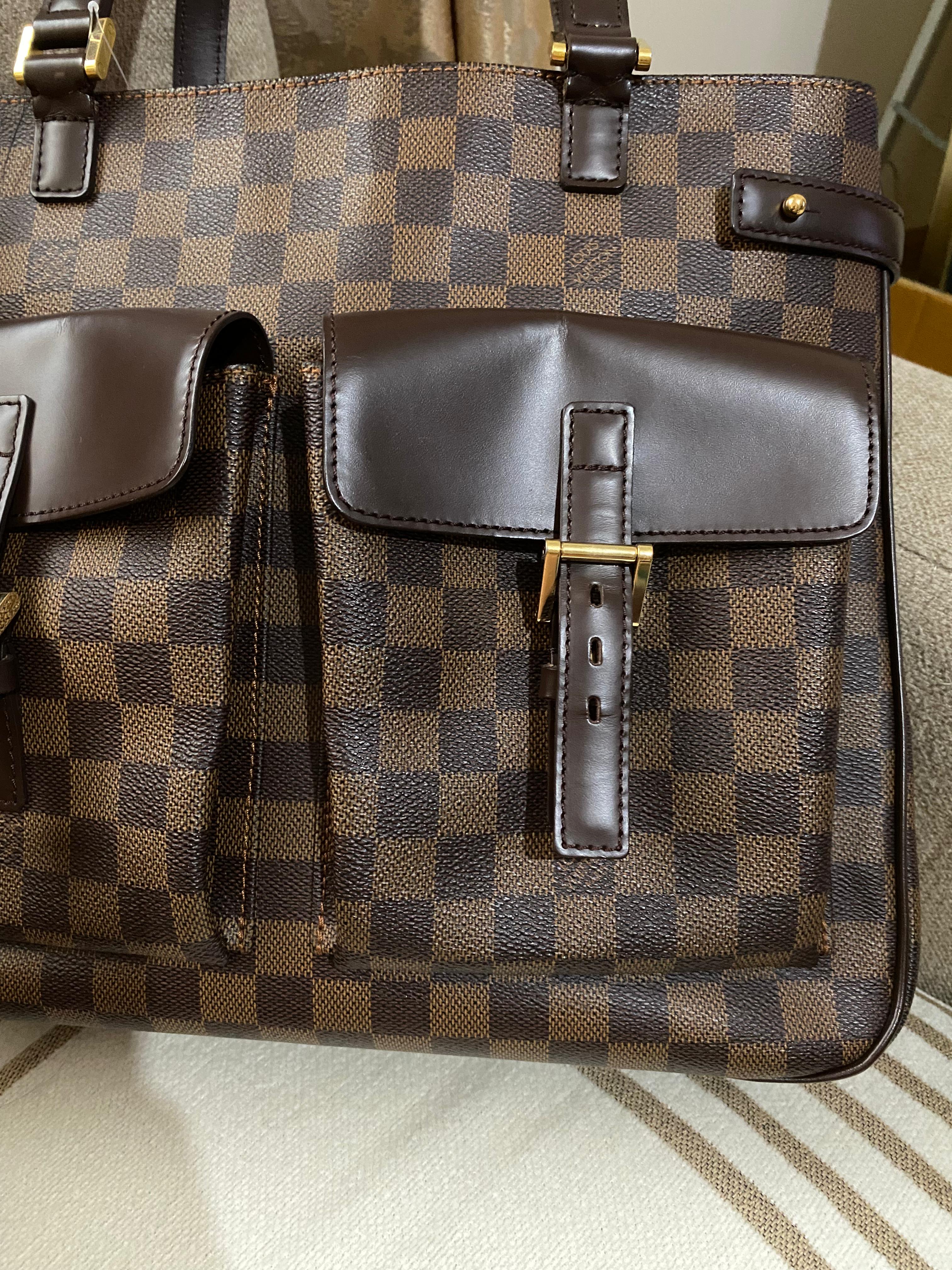 Louis Vuitton Uzes Damier Eben Tote Bag MM