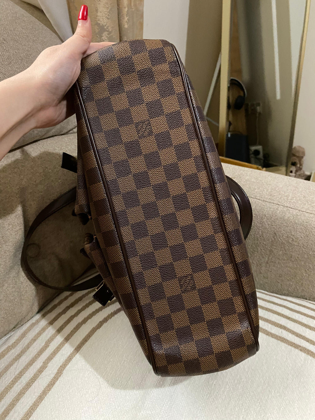 Louis Vuitton Uzes Damier Eben Tote Bag MM