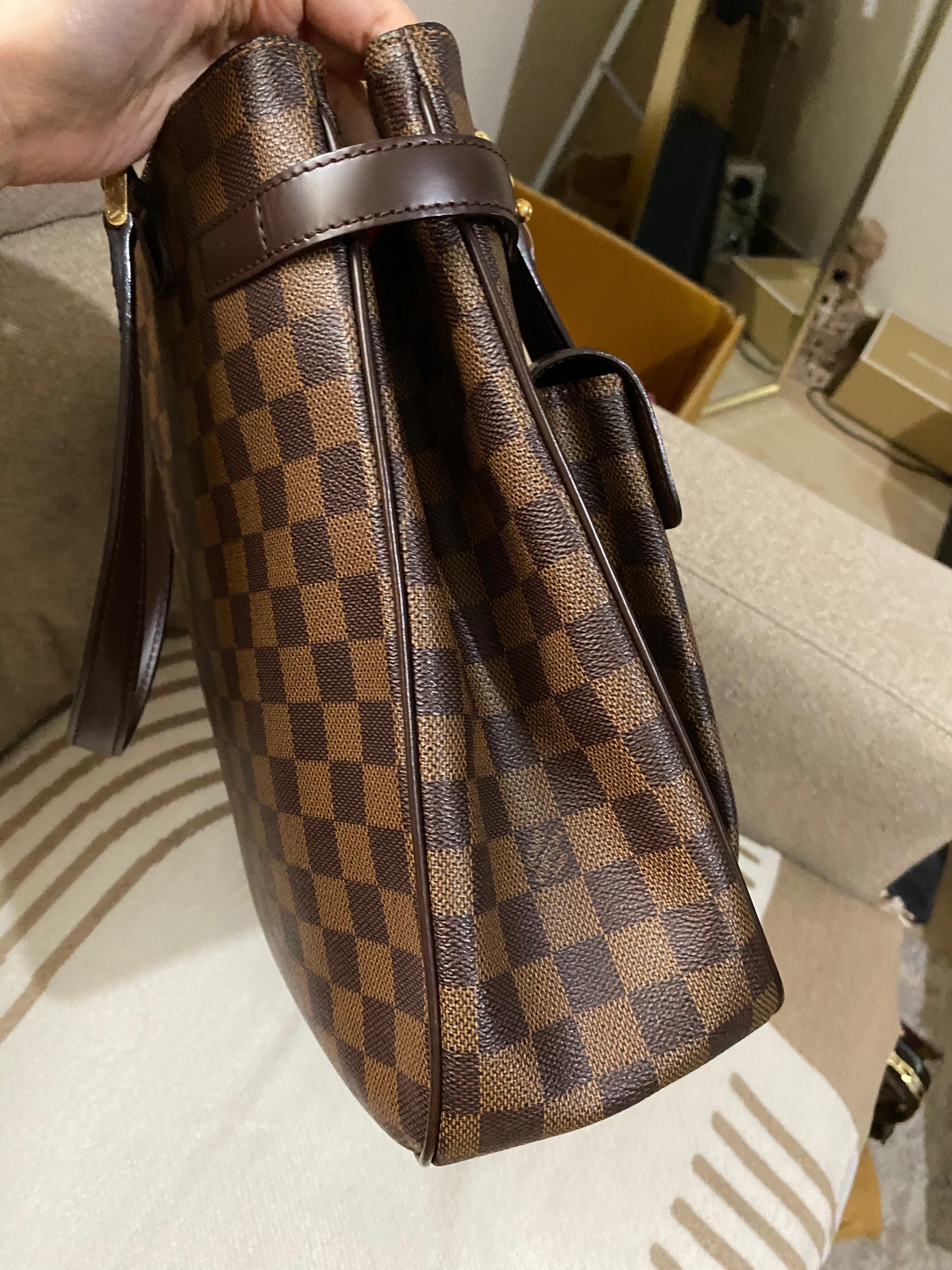Louis Vuitton Uzes Damier Eben Tote Bag MM