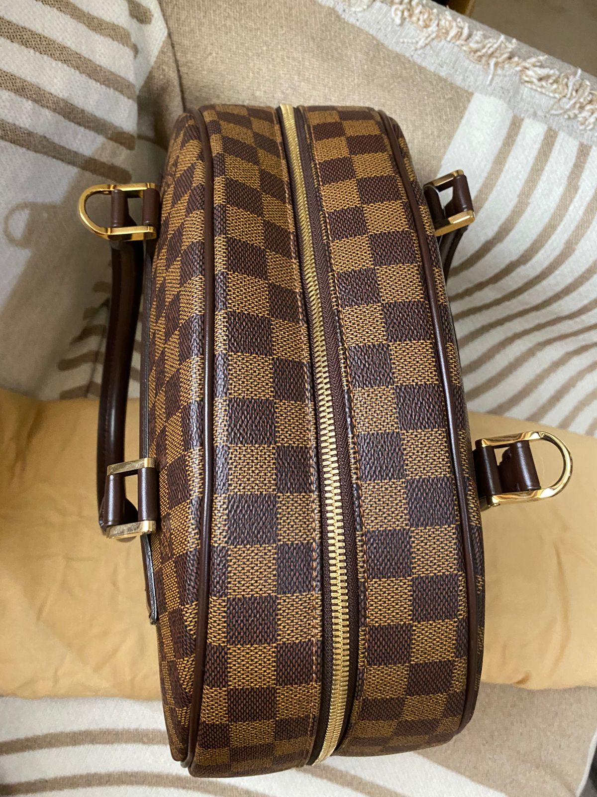 Louis Vuitton Nolita MM size Damier Ebene