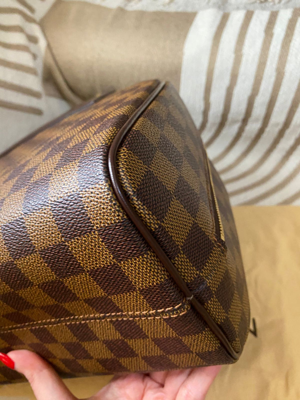Louis Vuitton Nolita MM size Damier Ebene