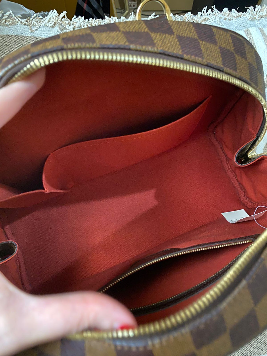 Louis Vuitton Nolita MM size Damier Ebene