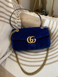 GUCCI GG Marmont Small Velvet