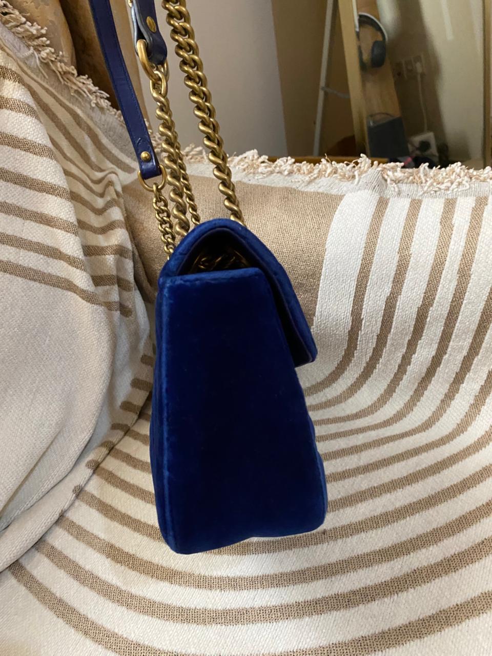 GUCCI GG Marmont Small Velvet