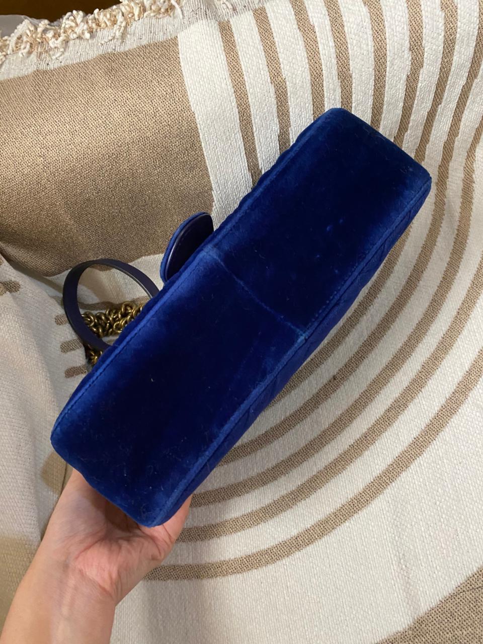 GUCCI GG Marmont Small Velvet