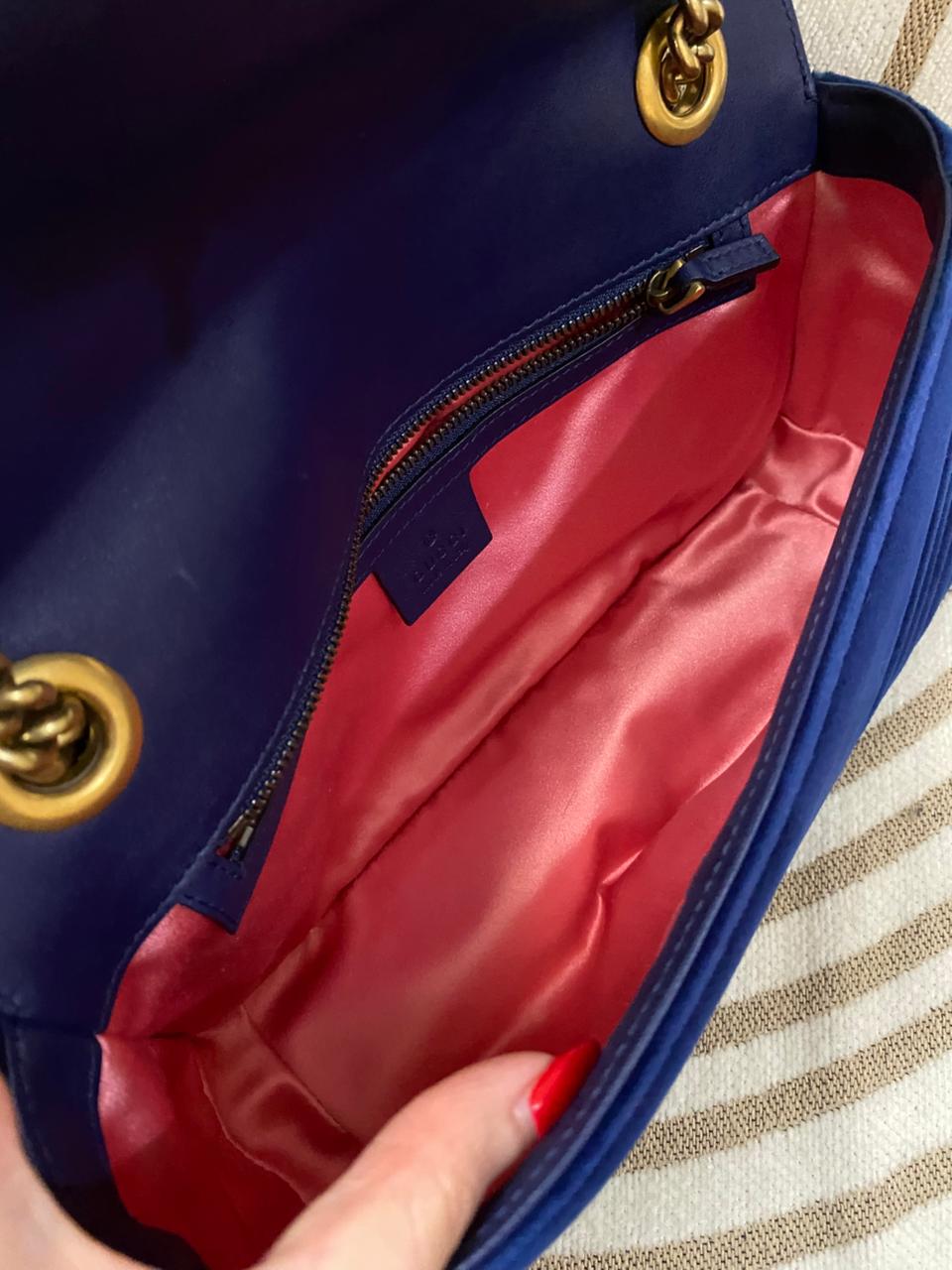 GUCCI GG Marmont Small Velvet