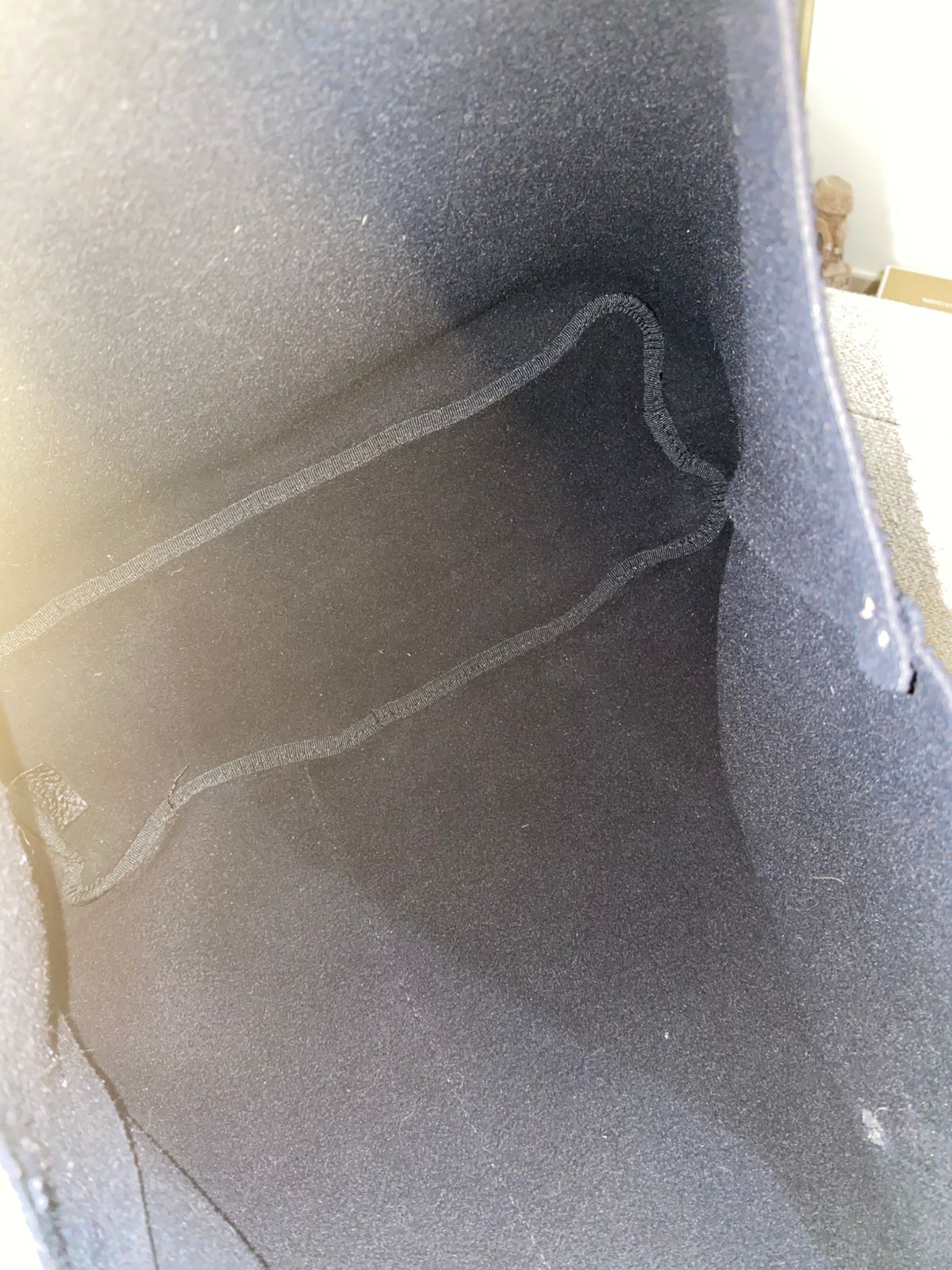 PRADA Neoprene Large Shopping Tote Bag