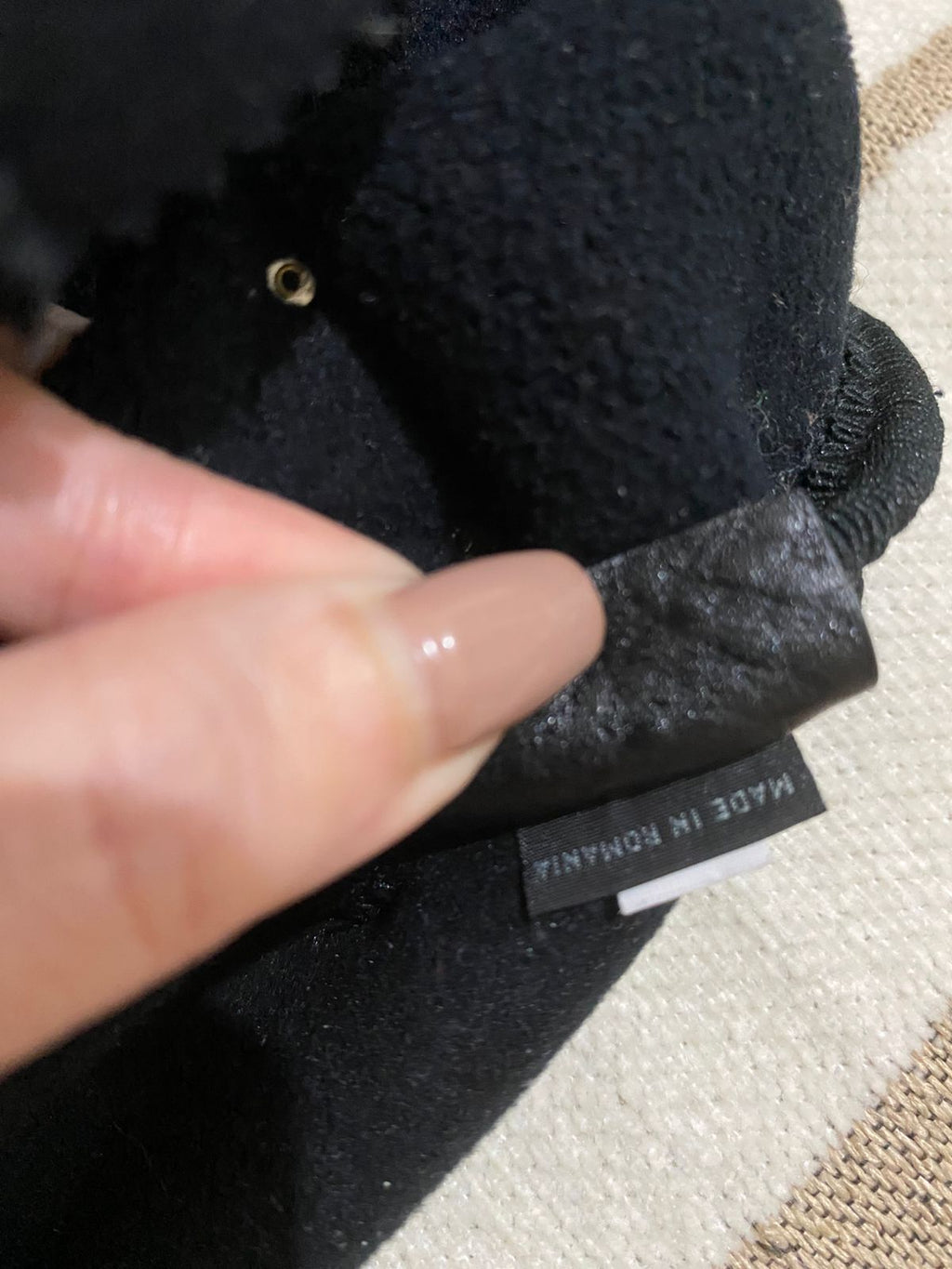 PRADA Neoprene Large Shopping Tote Bag