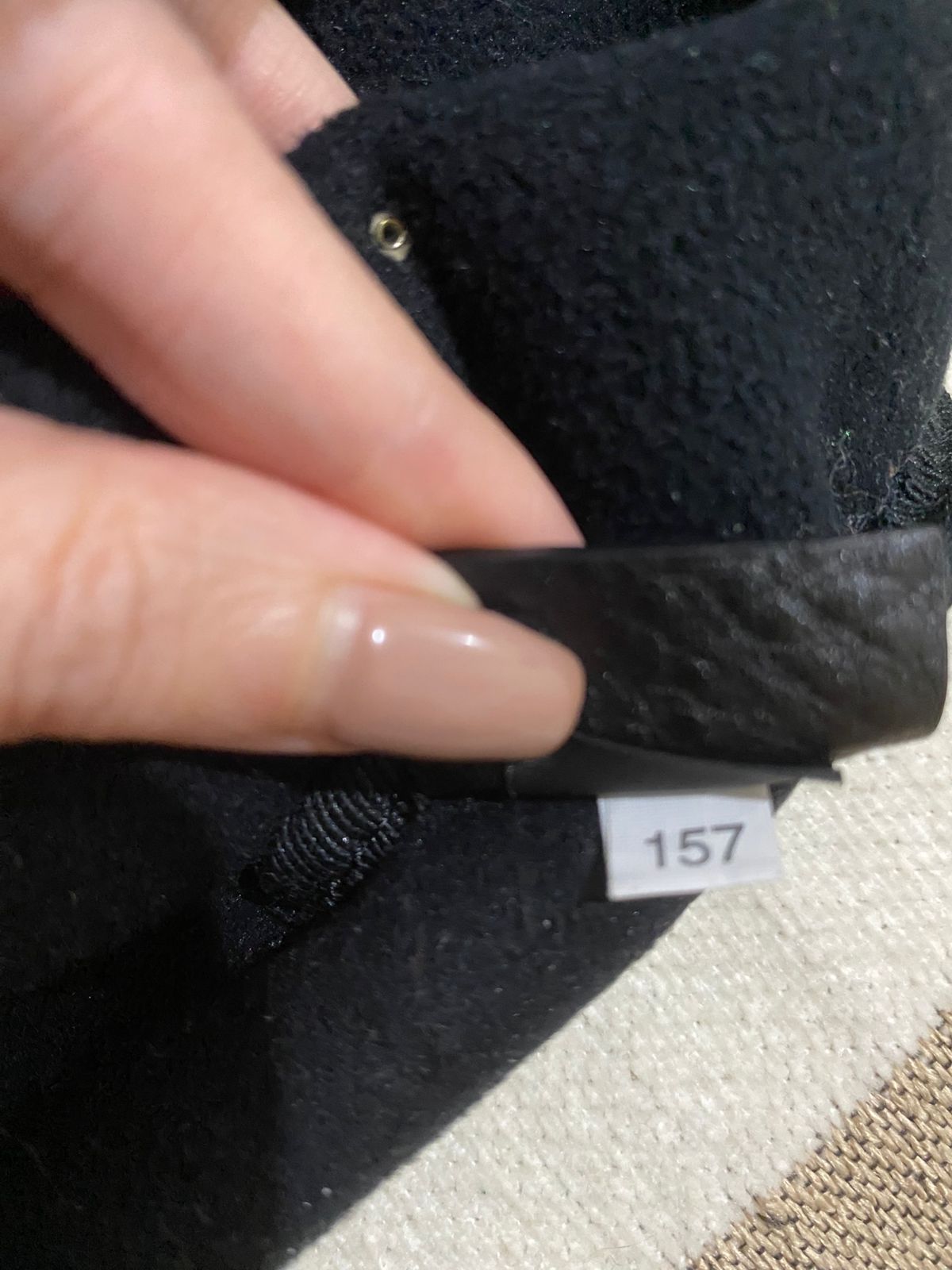 PRADA Neoprene Large Shopping Tote Bag