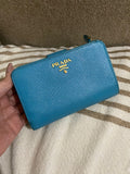 PRADA Saffiano Bi Fold Wallet
