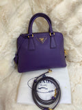 PRADA Saffiano Lux Small in Viola