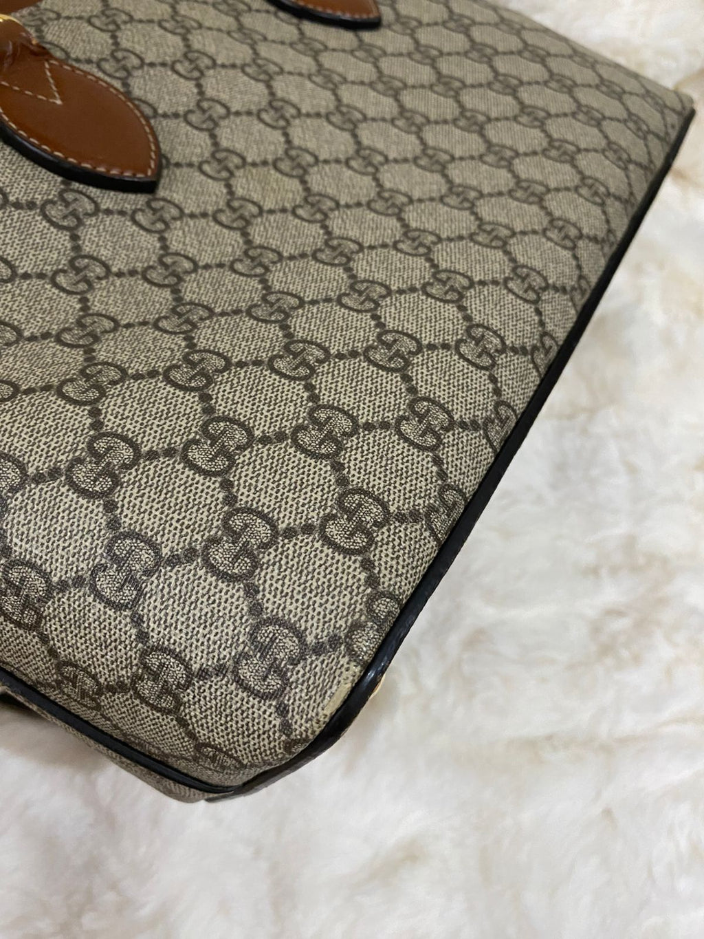 GUCCI  GG Supreme Linea A Satchel Bag