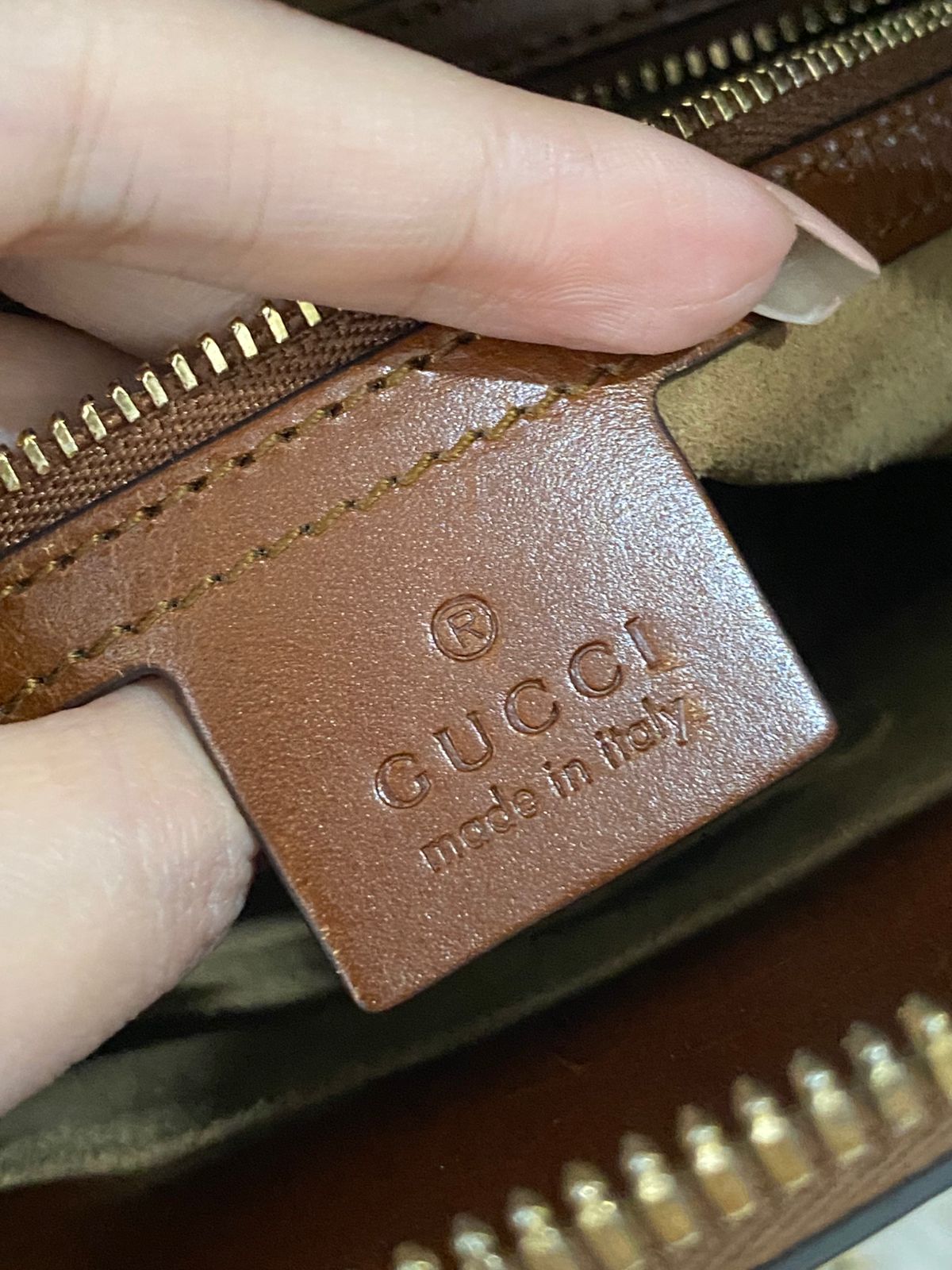 GUCCI  GG Supreme Linea A Satchel Bag