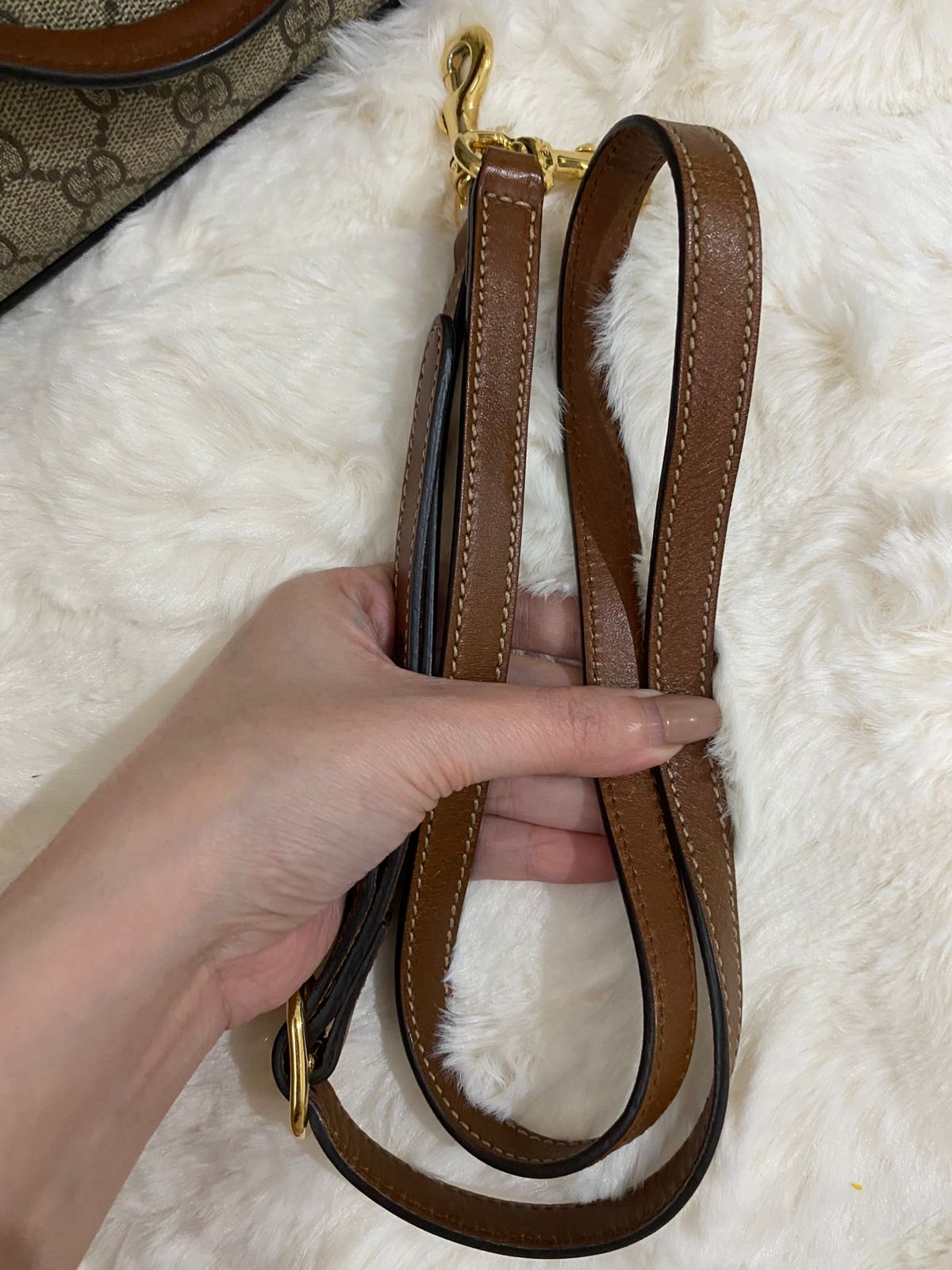 GUCCI  GG Supreme Linea A Satchel Bag