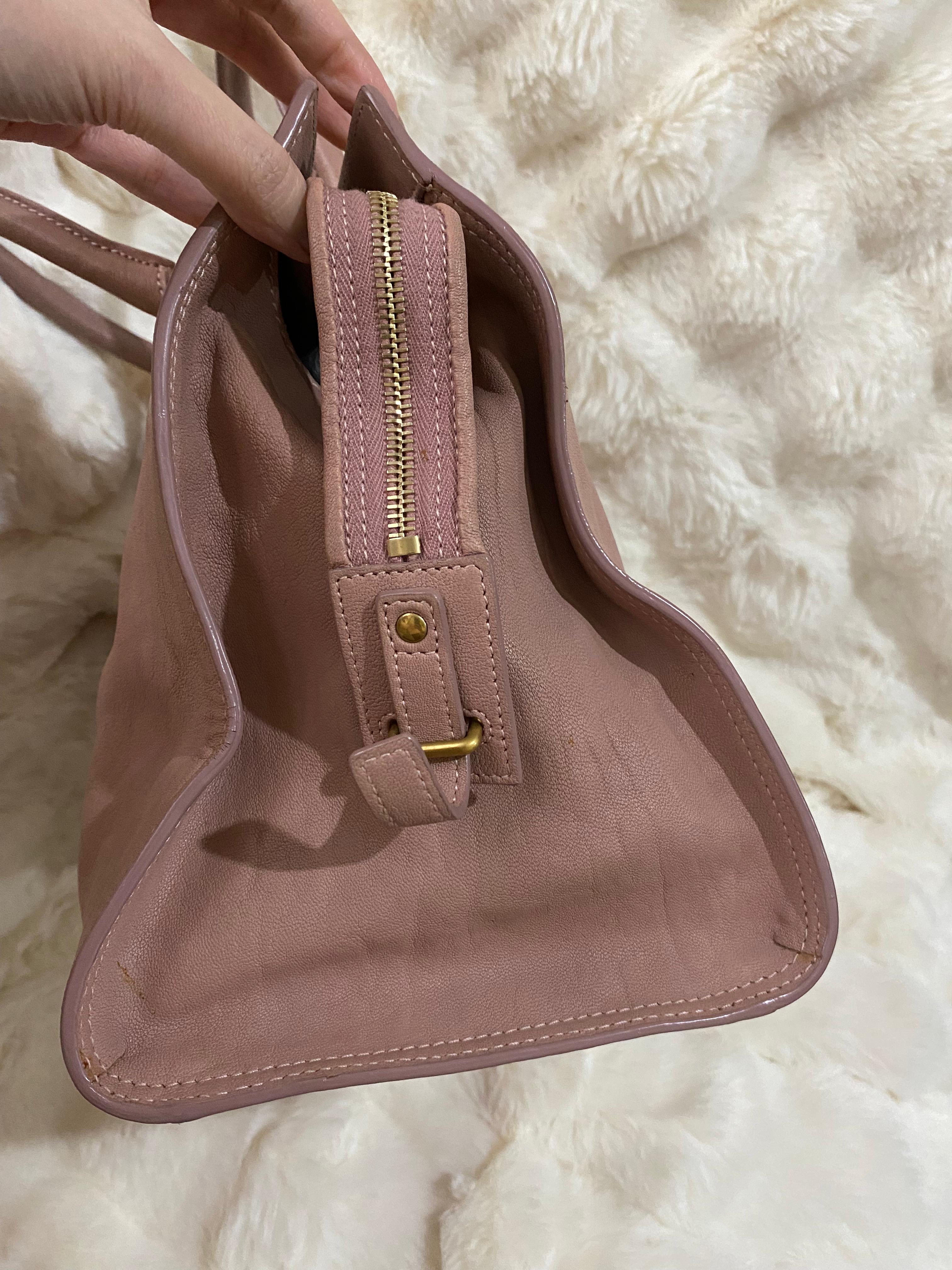 Yves Saint Laurent Y Cabas Chyc Old Rose Handbag