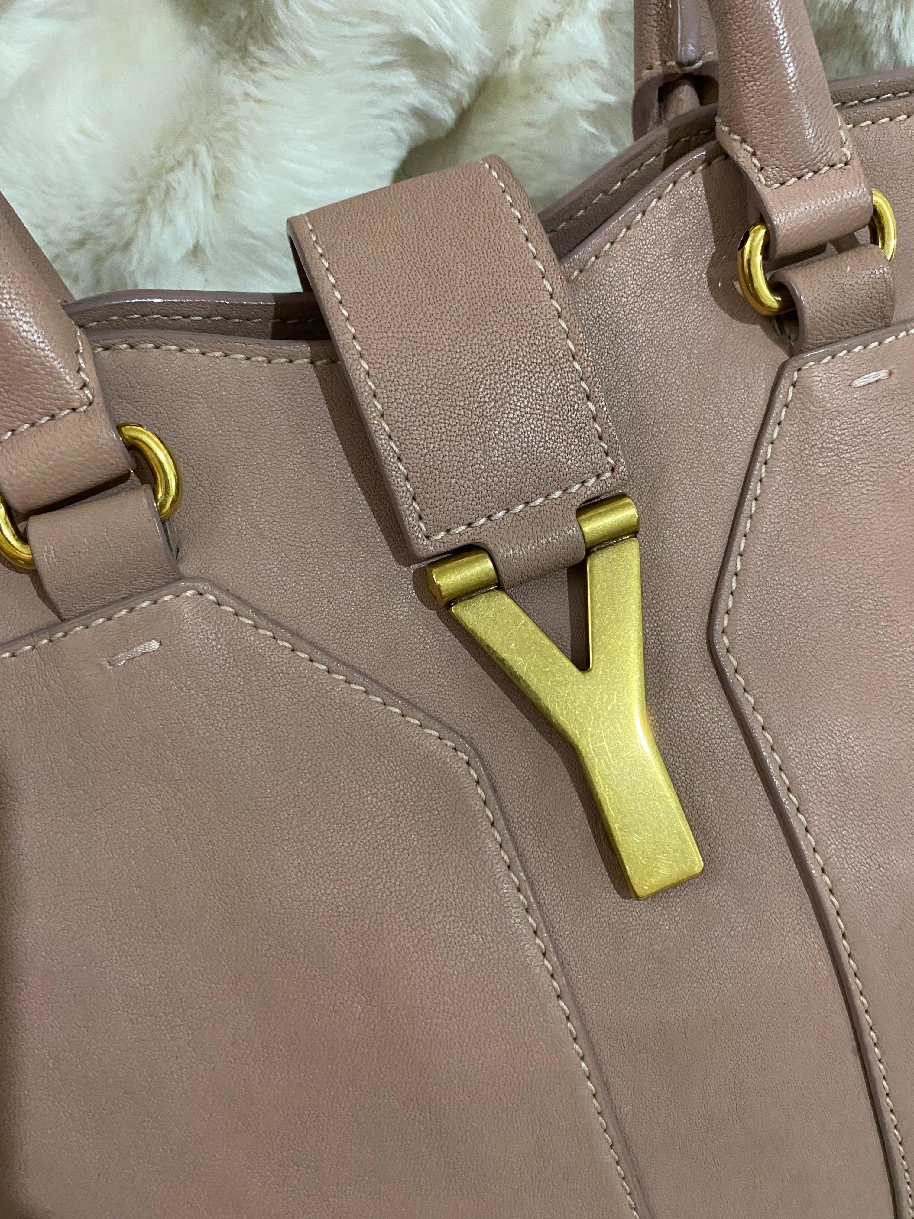 Yves Saint Laurent Y Cabas Chyc Old Rose Handbag