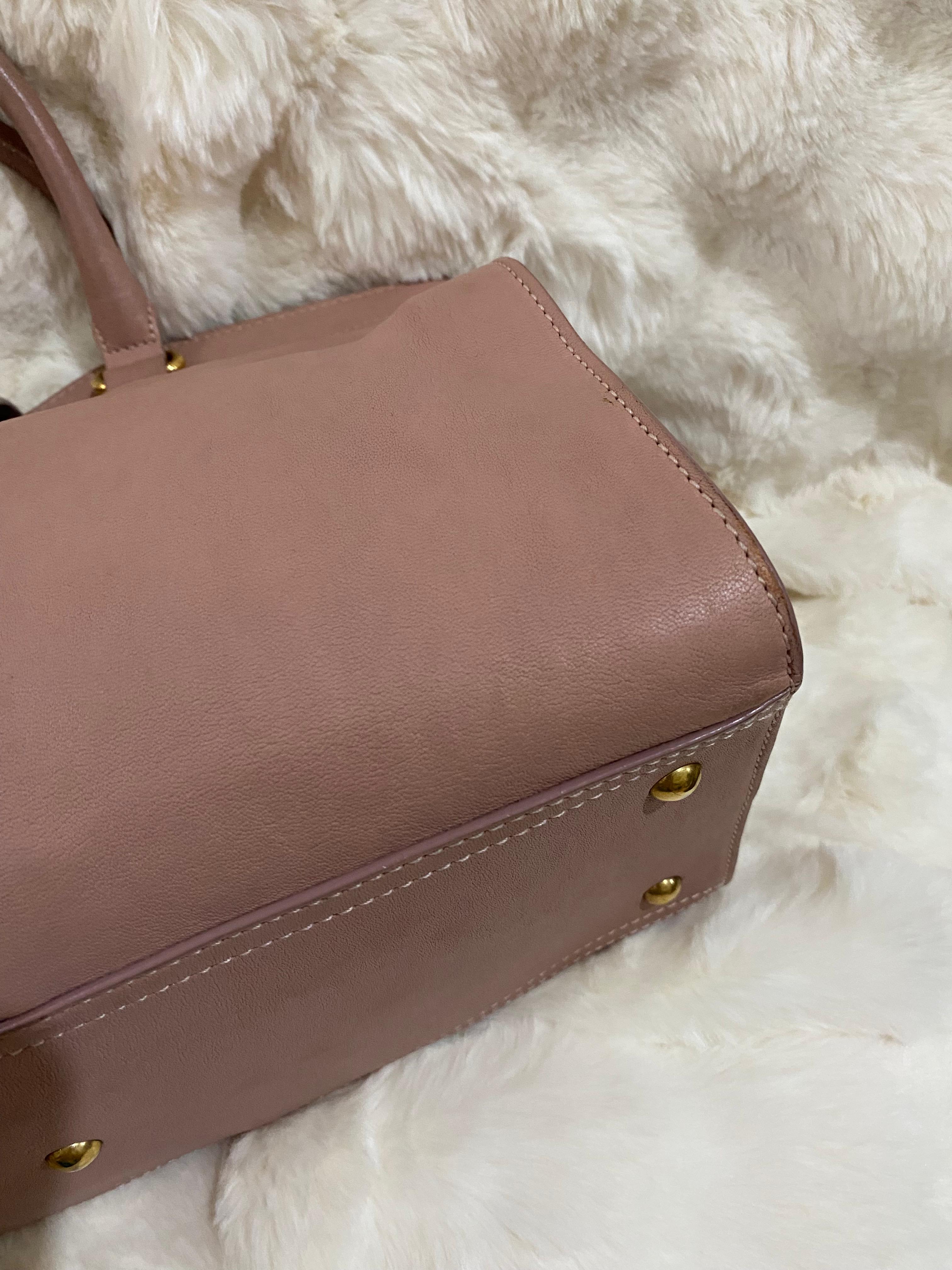 Yves Saint Laurent Y Cabas Chyc Old Rose Handbag